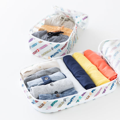 Packing Cube 2 Pack: Disney Mickey & Friends Varsity | Bumkins