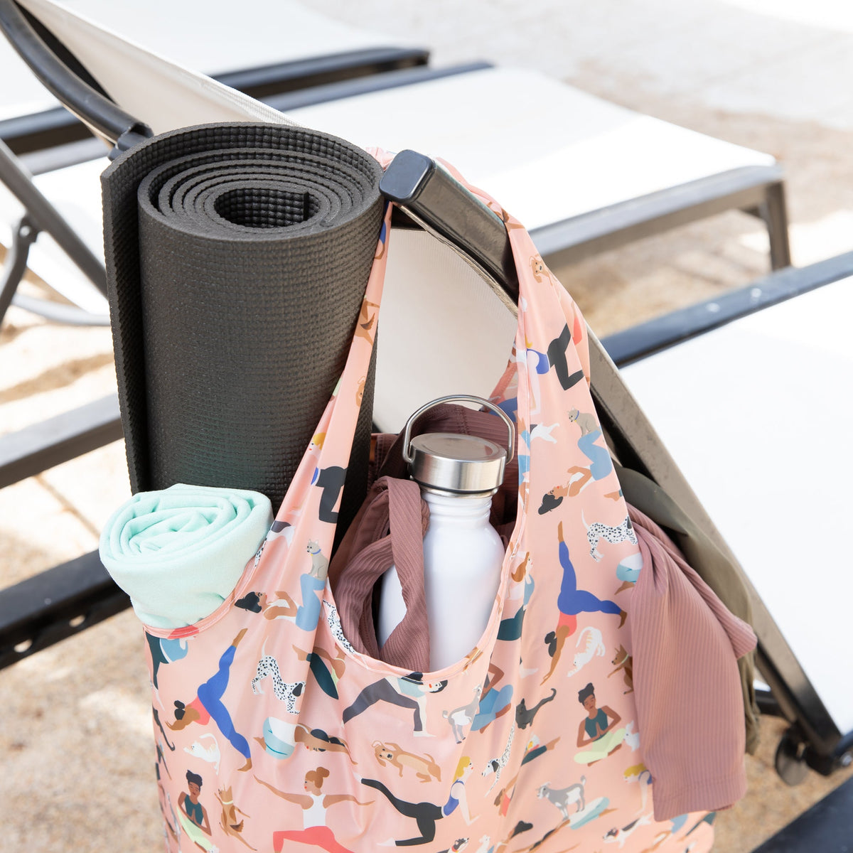 Packable Tote Bag: Yoga Pals | Bumkins