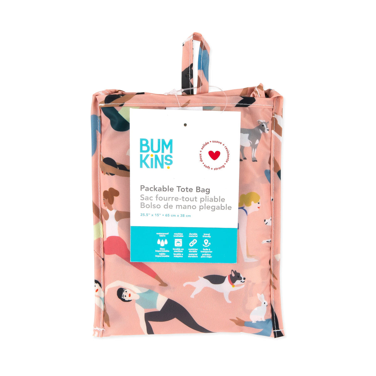 Packable Tote Bag: Yoga Pals | Bumkins