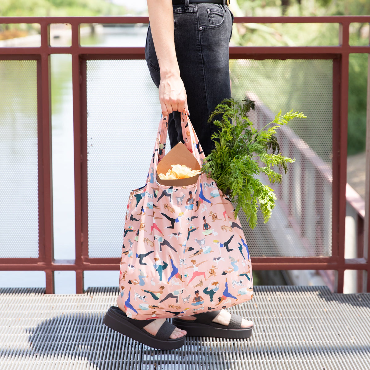 Packable Tote Bag: Yoga Pals | Bumkins