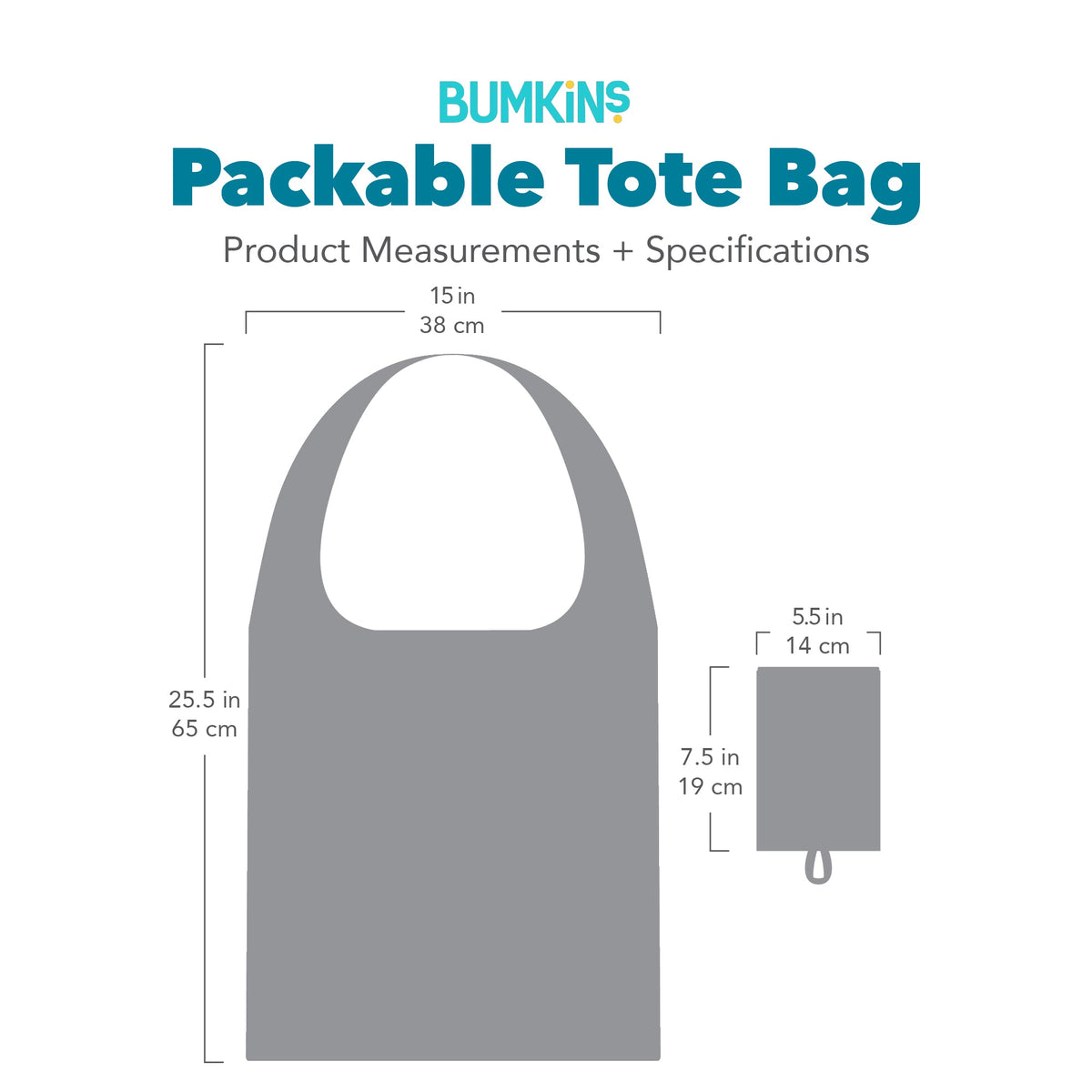 Disney Nightmare Before Christmas Packable Tote Bag | Bumkins