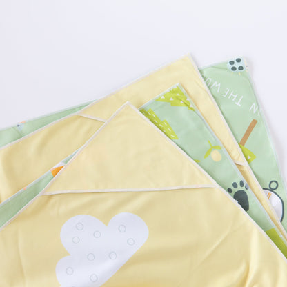 Happy Campers Roll & Go Indoor, Outdoor Camping Blanket | Bumkins