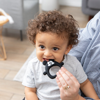 Silicone Sensory Teether for Babies, Disney Mickey Mouse | Bumkins