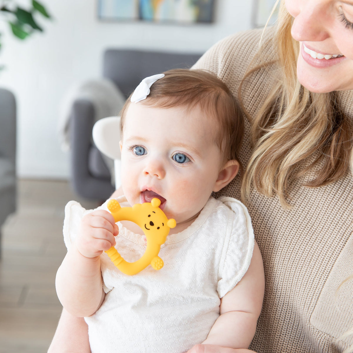 Silicone Sensory Teether Toy, Disney Winnie the Pooh | Bumkins