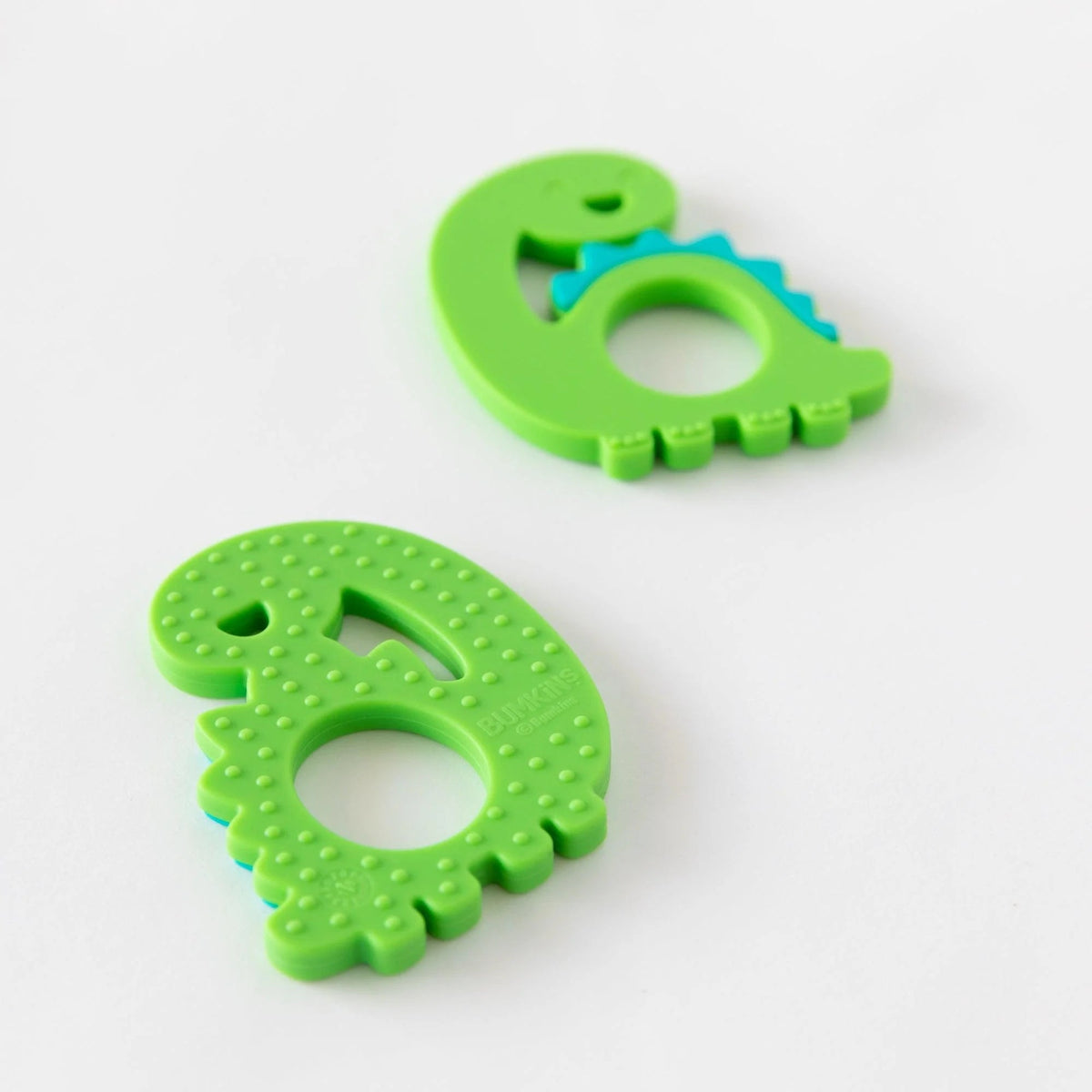 Silicone Baby Teether with Shape and Texture – Dinosaur Baby | Bumkins