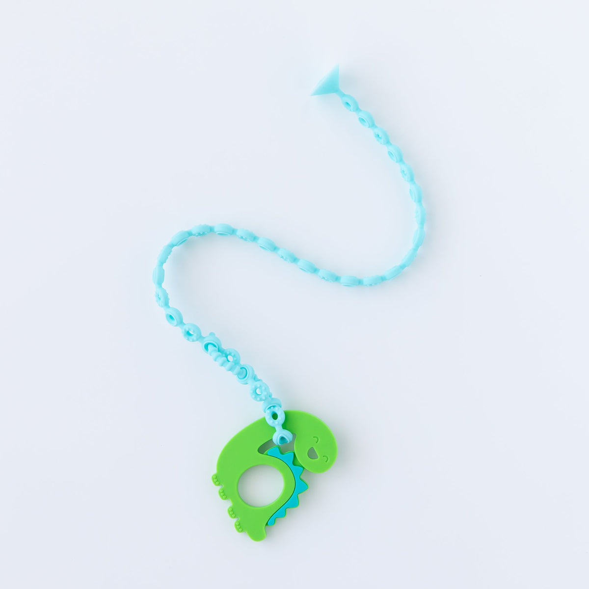 Silicone Baby Teether with Shape and Texture – Dinosaur Baby | Bumkins