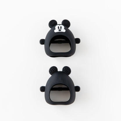 Silicone Un-Droppable Mitt Teether Toy, Disney Mickey Mouse | Bumkins