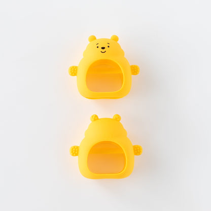 Silicone Un-Droppable Mitt Teether: Winnie the Pooh | Bumkins