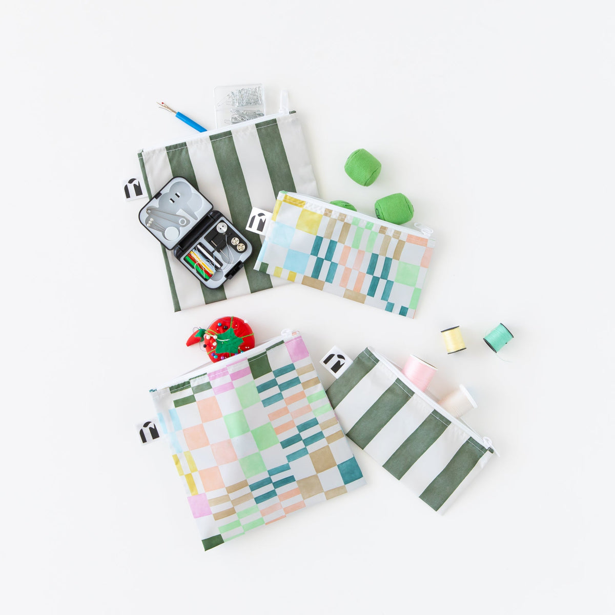 Reusable Snack Bag 4 Pack: Motley Club | Bumkins