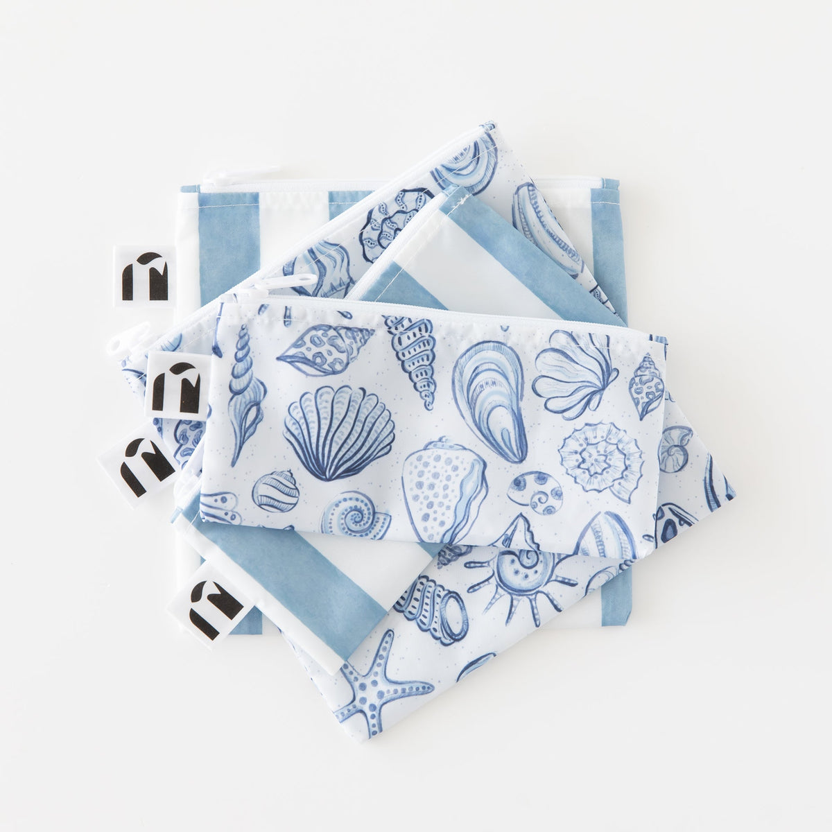 Reusable Snack Bag 4 Pack: Coastal | Bumkins