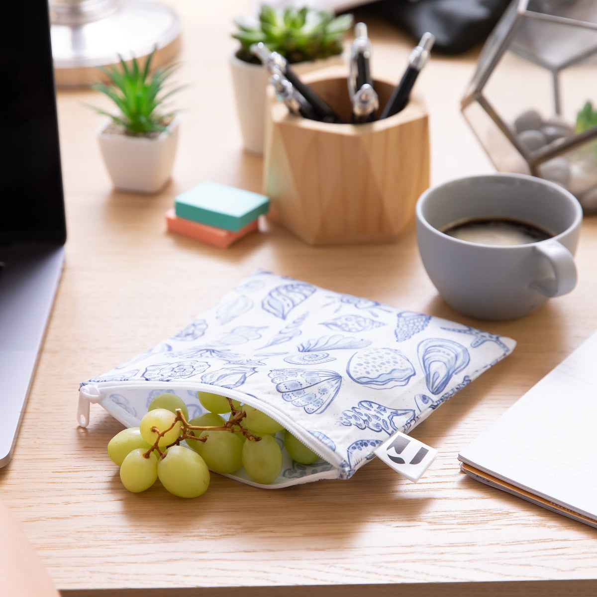 Reusable Snack Bag 4 Pack: Coastal | Bumkins