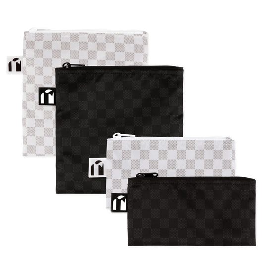 Reusable Snack Bag 4 Pack: Rich & Boujee | Bumkins