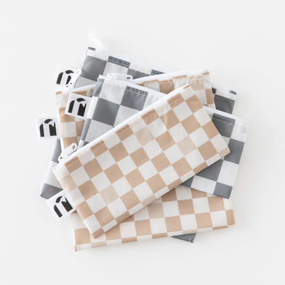 Reusable Snack Bag 4 Pack: Double Check | Bumkins