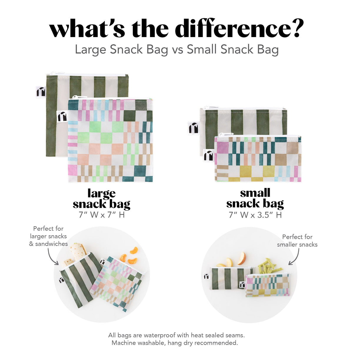 Reusable Snack Bag 4 Pack: Disco Boots | Bumkins