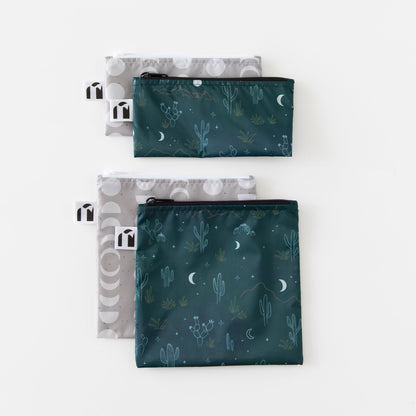 Reusable Snack Bag 4 Pack: Desert Night | Bumkins