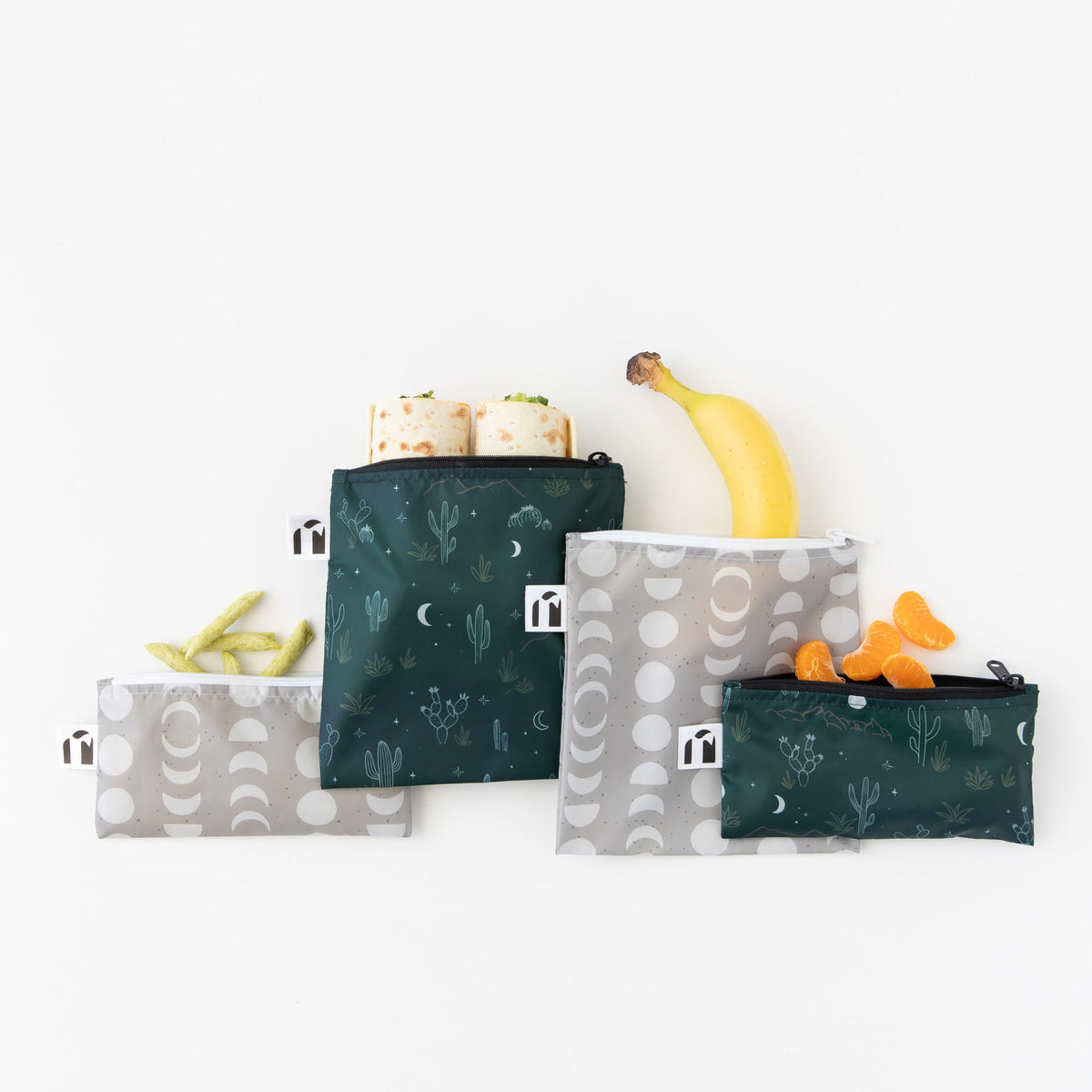 Reusable Snack Bag 4 Pack: Desert Night | Bumkins