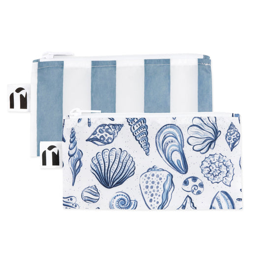 Reusable Snack Bag, Small 2 Pack: Coastal | Bumkins