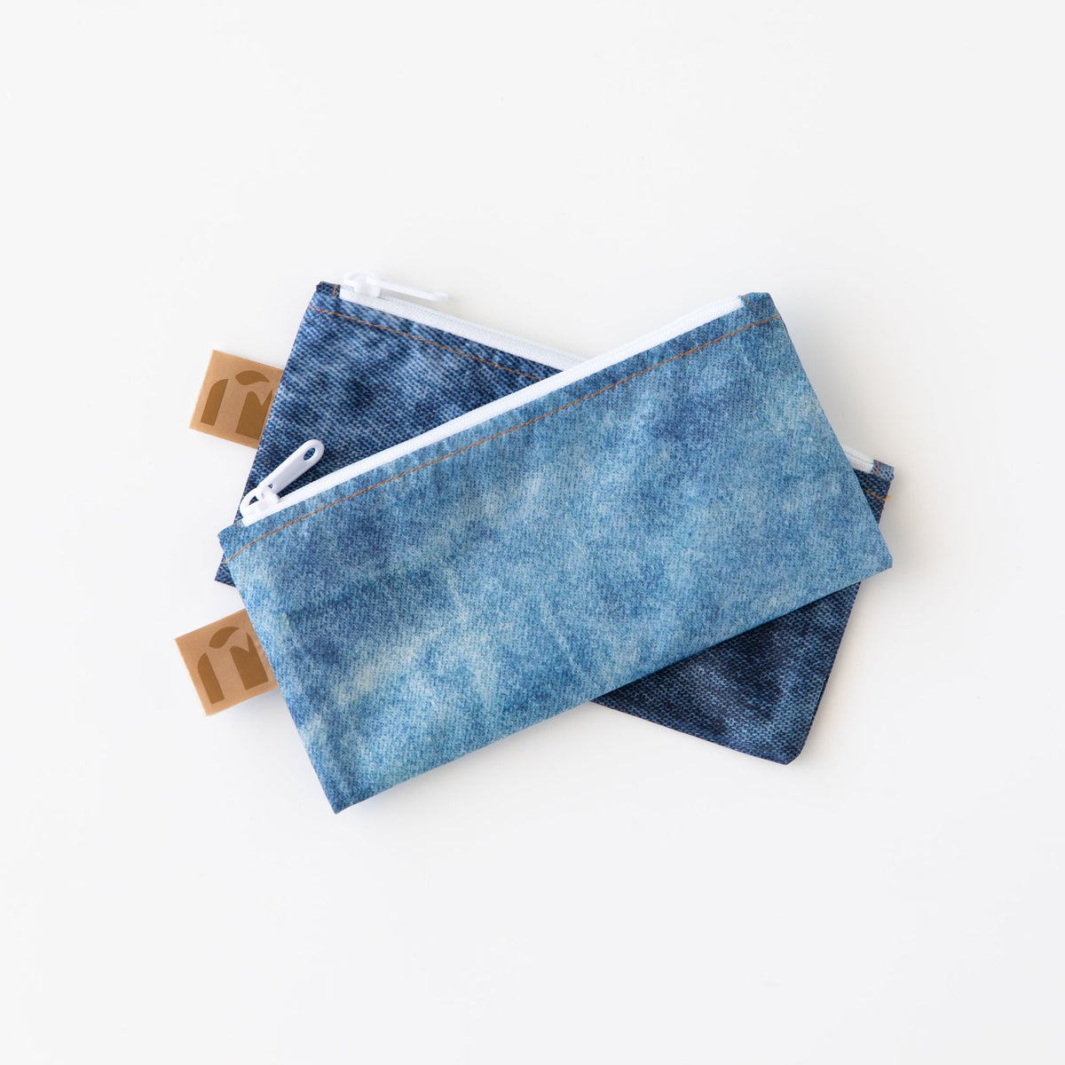 Reusable Snack Bag, Small 2 Pack: Denim on Denim | Bumkins