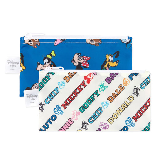 Reusable Snack Bag, Small 2 Pack: Disney Mickey & Friends MVP | Bumkins
