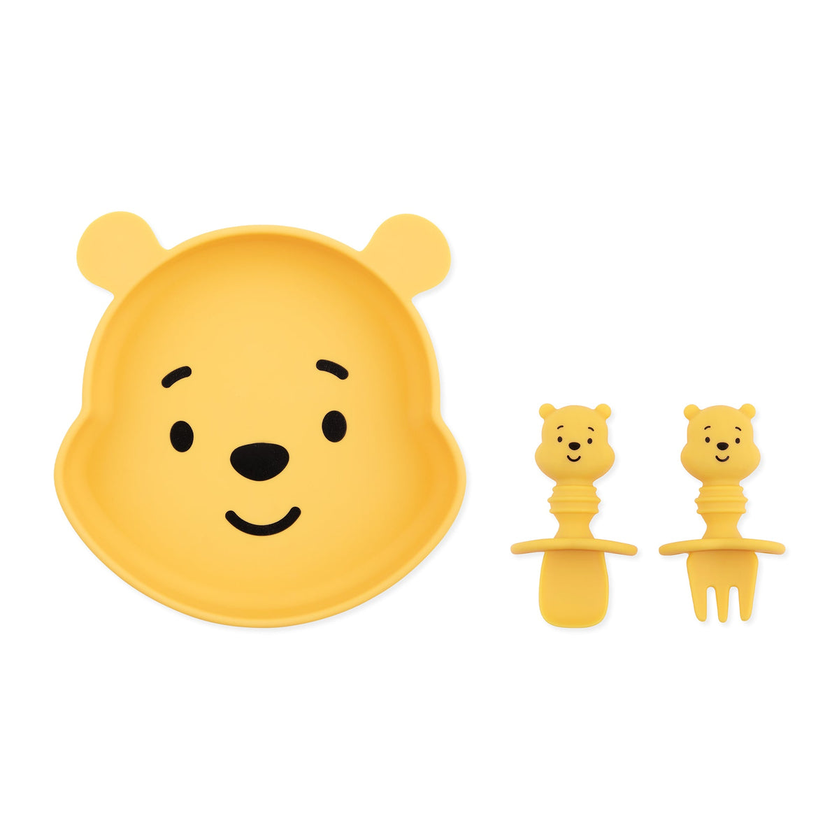 Grip Dish Essential Infant 3-Piece Mealtime Set: Disney Winnie the Poo | Bumkins