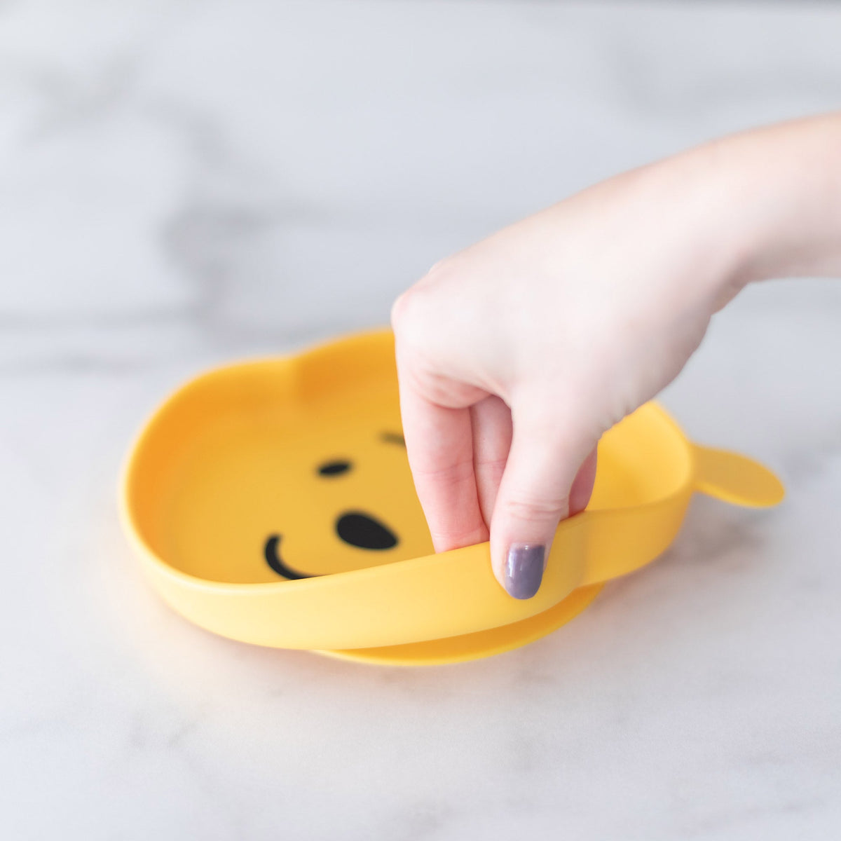 Grip Dish Essential Infant 3-Piece Mealtime Set: Disney Winnie the Poo | Bumkins
