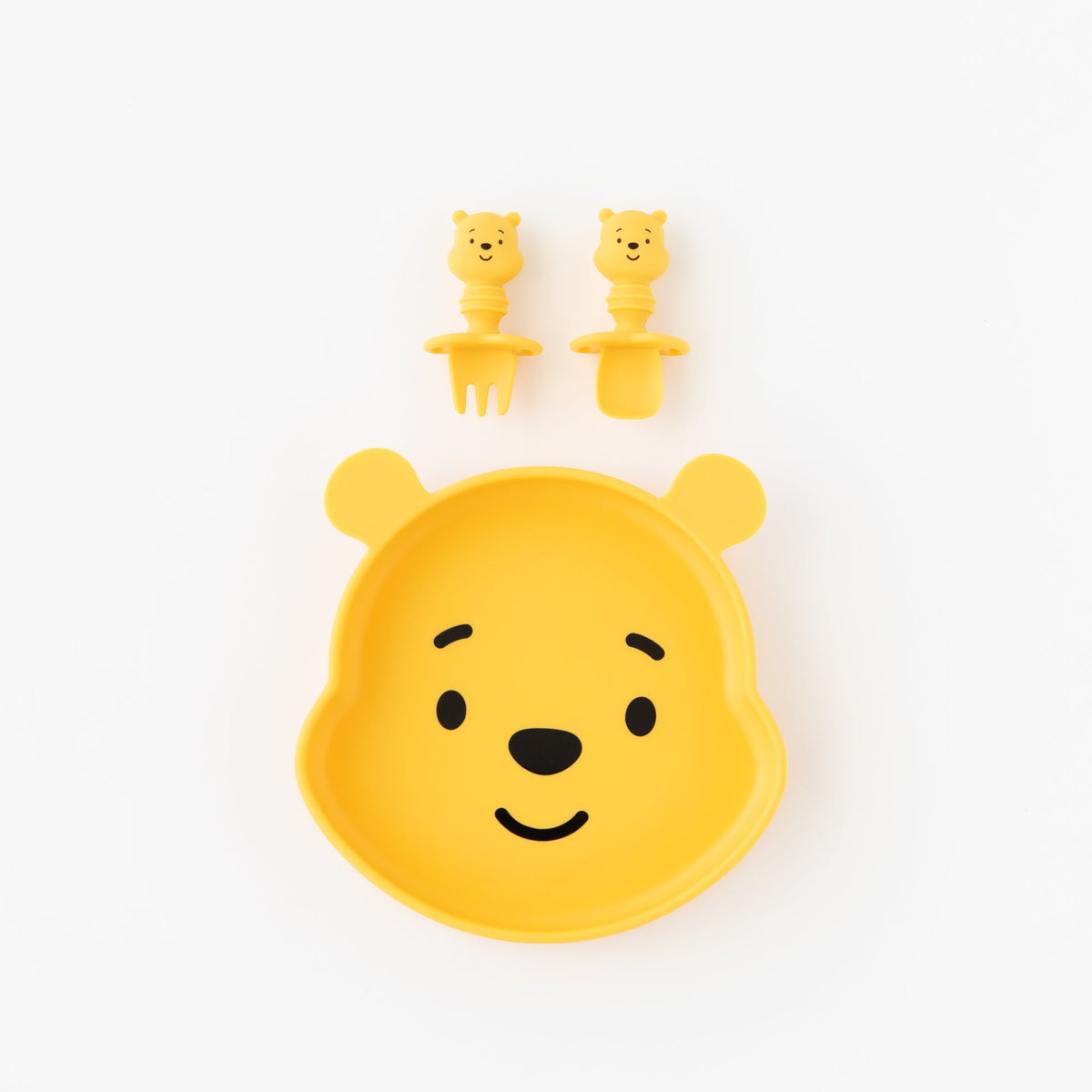 Grip Dish Essential Infant 3-Piece Mealtime Set: Disney Winnie the Poo | Bumkins