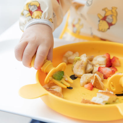 Grip Dish Essential Infant 3-Piece Mealtime Set: Disney Winnie the Poo | Bumkins