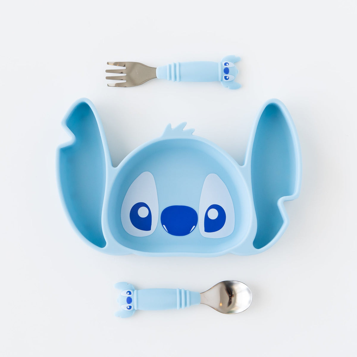 Grip Dish Essential Toddler 3-Piece Mealtime Set: Disney Stitch | Bumkins