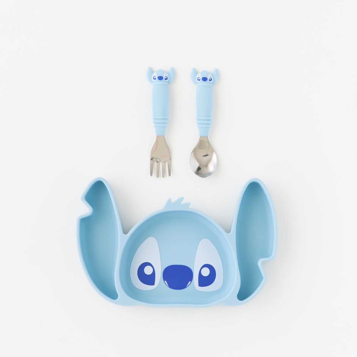 Grip Dish Essential Toddler 3-Piece Mealtime Set: Disney Stitch | Bumkins