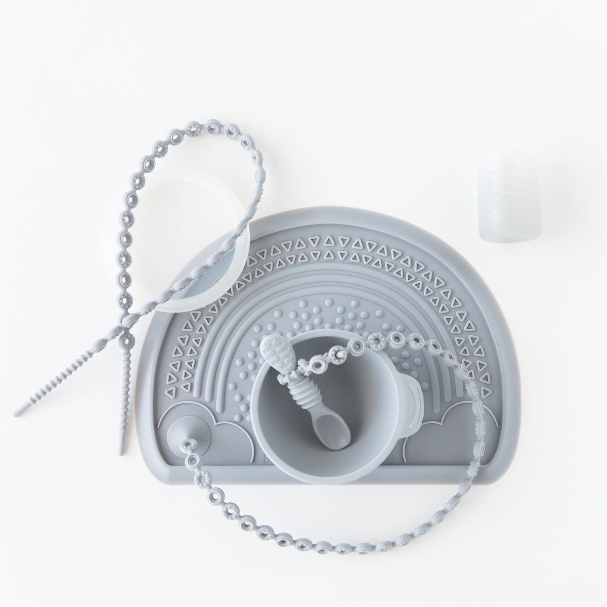 Baby-Led Weaning Deluxe 7-Piece Set: Gray | Bumkins