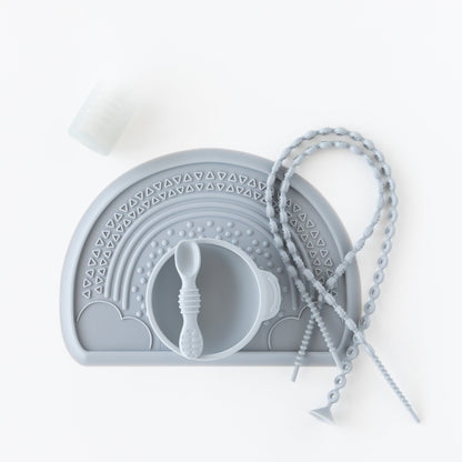 Baby-Led Weaning Deluxe 7-Piece Set: Gray | Bumkins