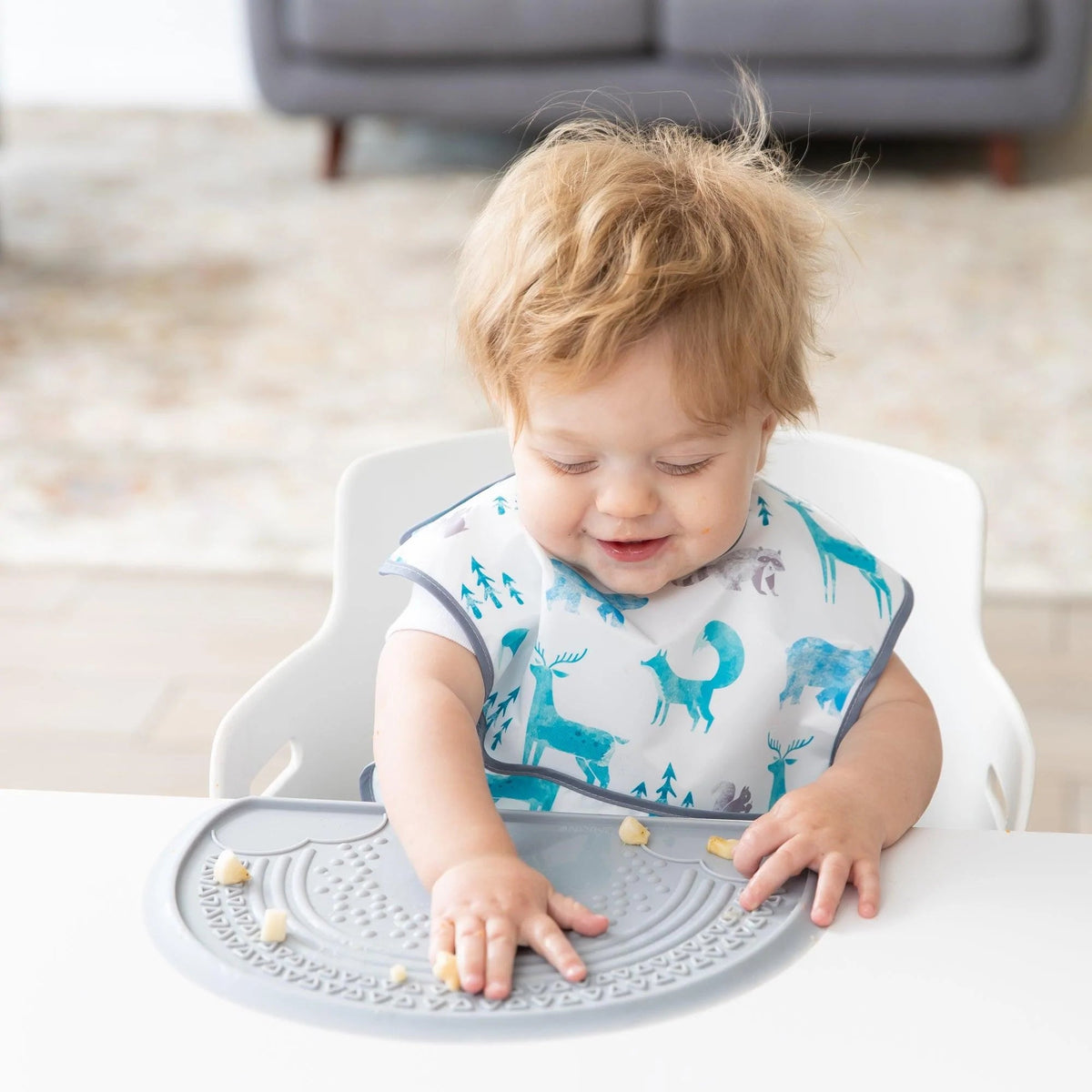 Baby-Led Weaning Deluxe 7-Piece Set: Gray | Bumkins