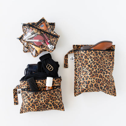 The Commuter Deluxe 5-Piece Set: Leopard | Bumkins