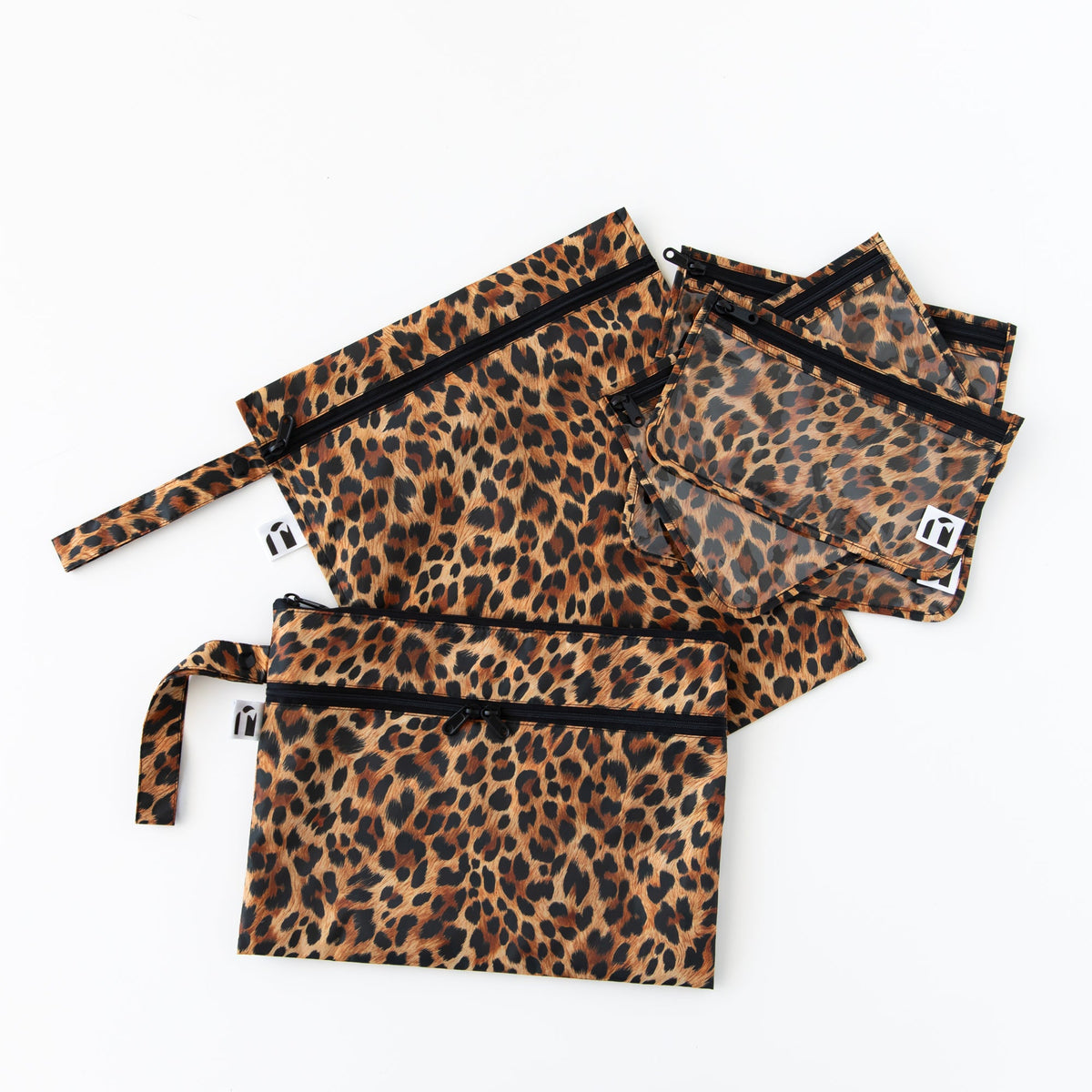 The Commuter Deluxe 5-Piece Set: Leopard | Bumkins