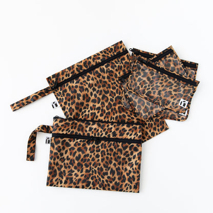 The Commuter Deluxe 5-Piece Set: Leopard | Bumkins
