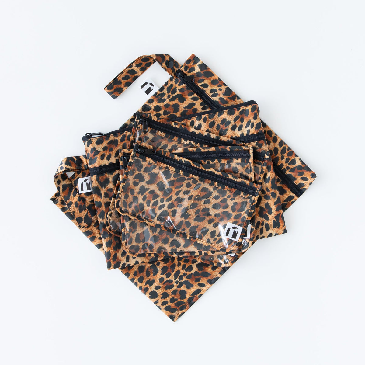 The Commuter Deluxe 5-Piece Set: Leopard | Bumkins