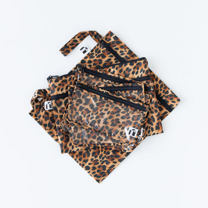 The Commuter Deluxe 5-Piece Set: Leopard | Bumkins