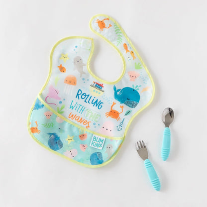 Ultimate Self-Feeding Gift Set For Little Ocean Lovers | Bumkins
