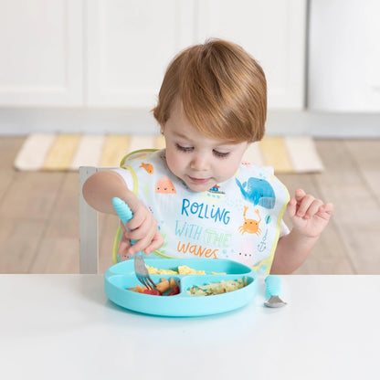 Ultimate Self-Feeding Gift Set For Little Ocean Lovers | Bumkins