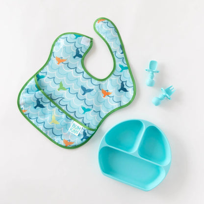 Ultimate Self-Feeding Gift Set For Little Ocean Lovers | Bumkins