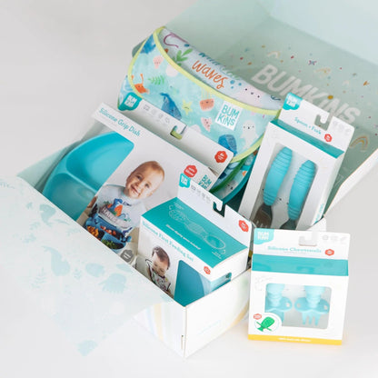 Ultimate Self-Feeding Gift Set For Little Ocean Lovers | Bumkins
