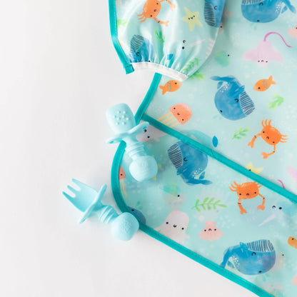 Ultimate Self-Feeding Gift Set For Little Ocean Lovers | Bumkins