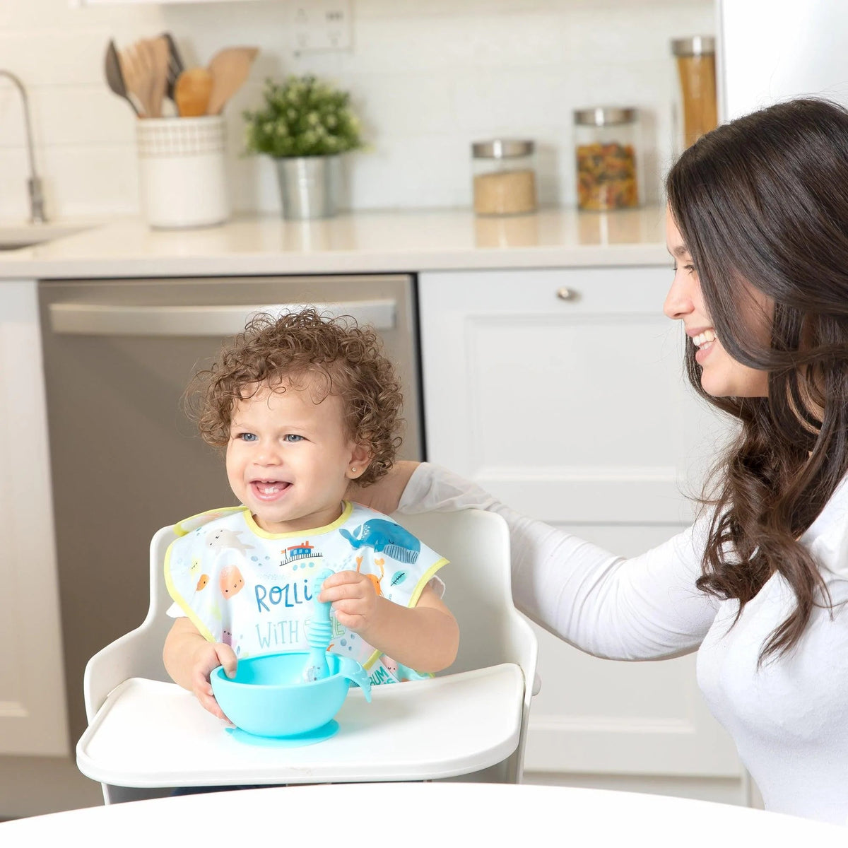 Ultimate Self-Feeding Gift Set For Little Ocean Lovers | Bumkins