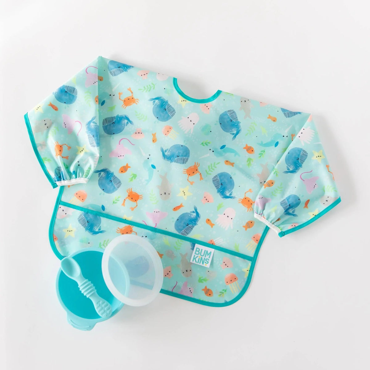Ultimate Self-Feeding Gift Set For Little Ocean Lovers | Bumkins