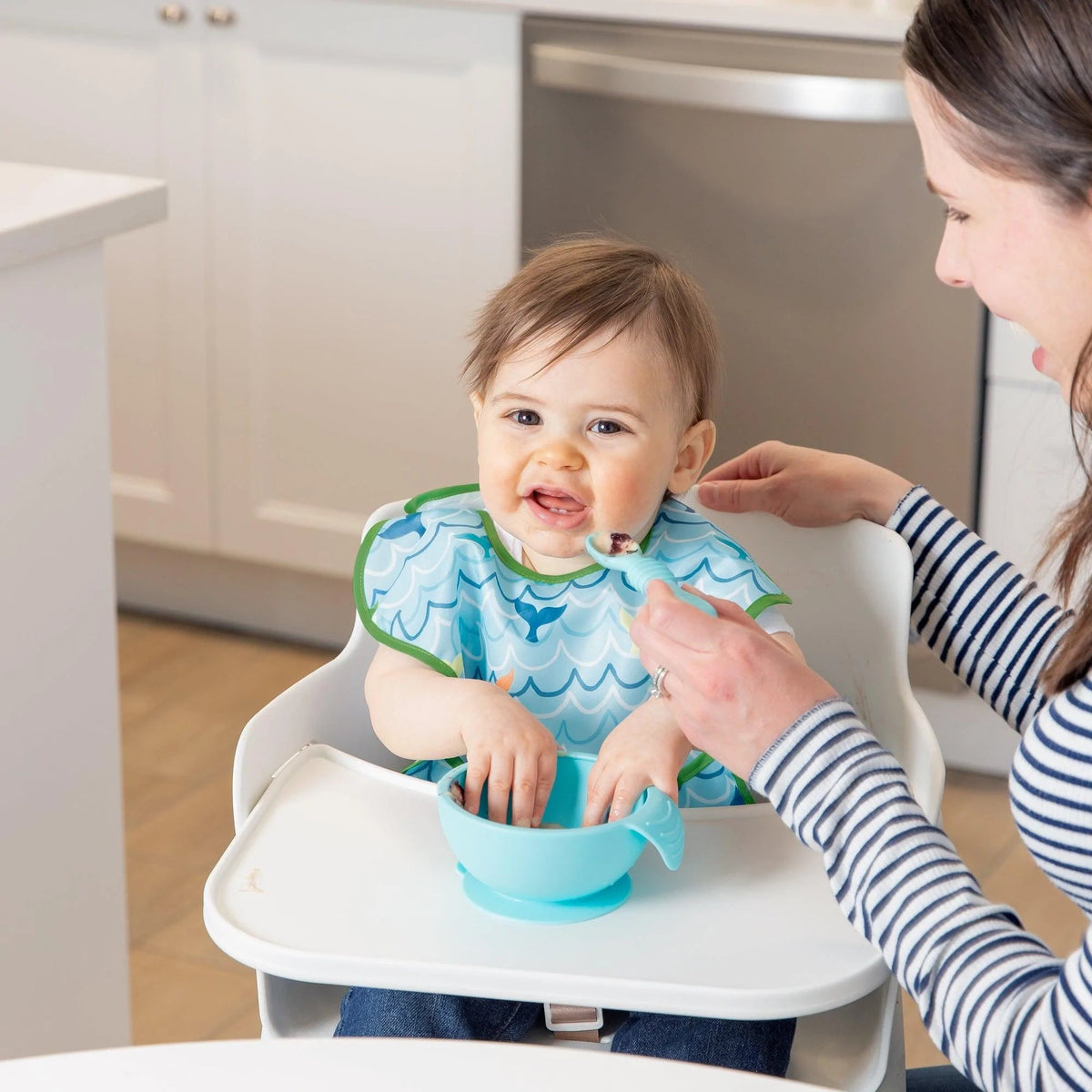 Ultimate Self-Feeding Gift Set For Little Ocean Lovers | Bumkins