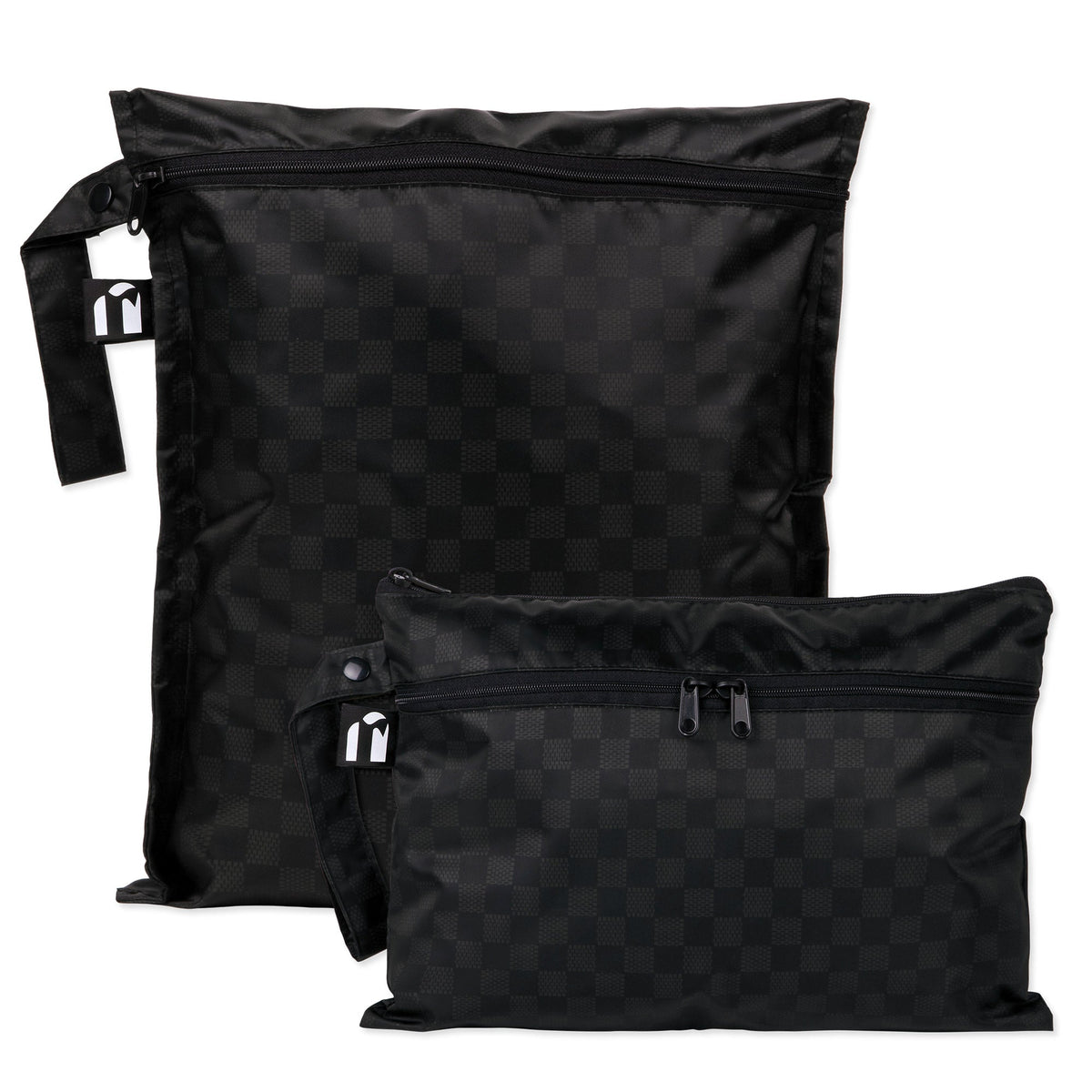 Wet Bag + Wet/Dry Clutch Set: Rich Black | Bumkins