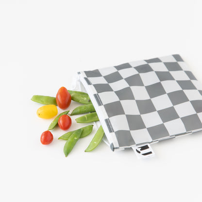 Reusable Snack Bag, Large 2 Pack: Double Check | Bumkins