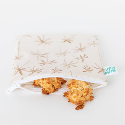 Reusable Snack Bag, Large 2 Pack: Palm Check | Bumkins
