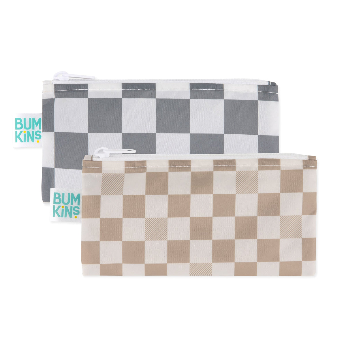 Reusable Snack Bag, Small 2 Pack: Double Check | Bumkins