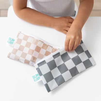 Reusable Snack Bag, Small 2 Pack: Double Check | Bumkins